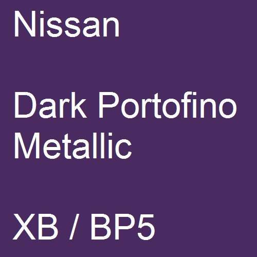 Nissan, Dark Portofino Metallic, XB / BP5.